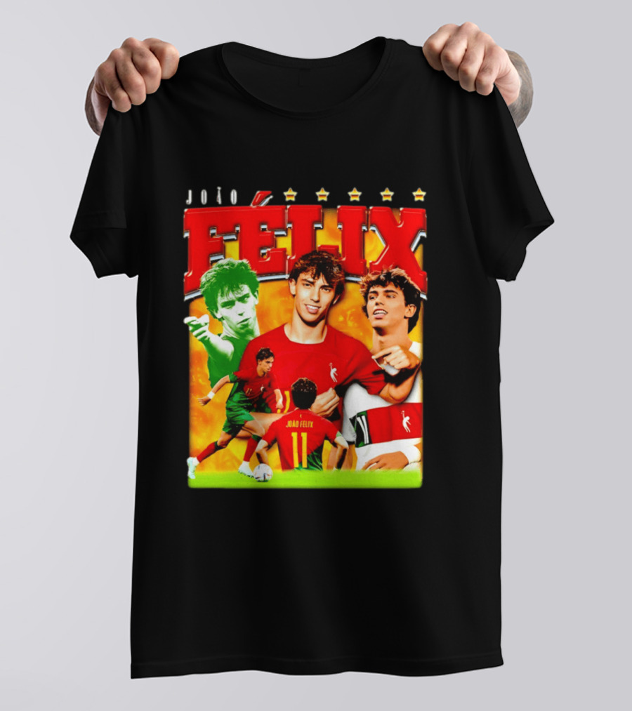 Joao Felix Portugal National Team Football Star T-Shirt