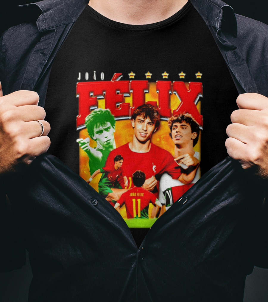 Joao Felix Portugal National Team Football Star T-Shirt