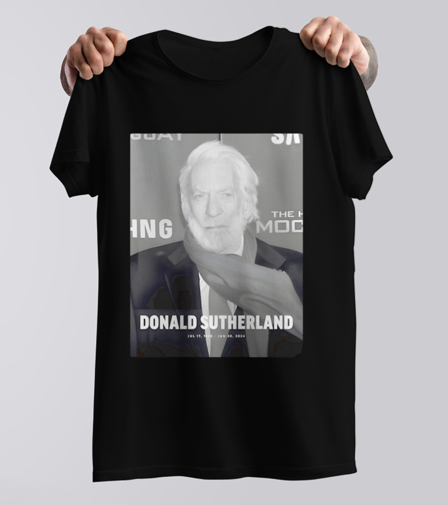 Donald Sutherland 1935 2024 Memorial T-Shirt