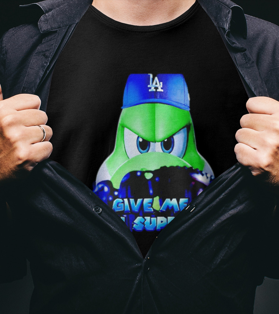 Los Angeles Dodgers Give Me Run Support Yoshi T-Shirt
