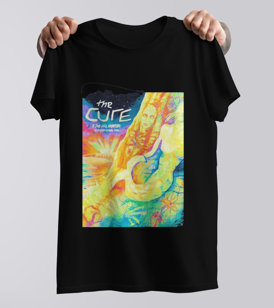 The Cure Isle Of Wight Festival Newport June 21 2026 Psychedelic T-Shirt