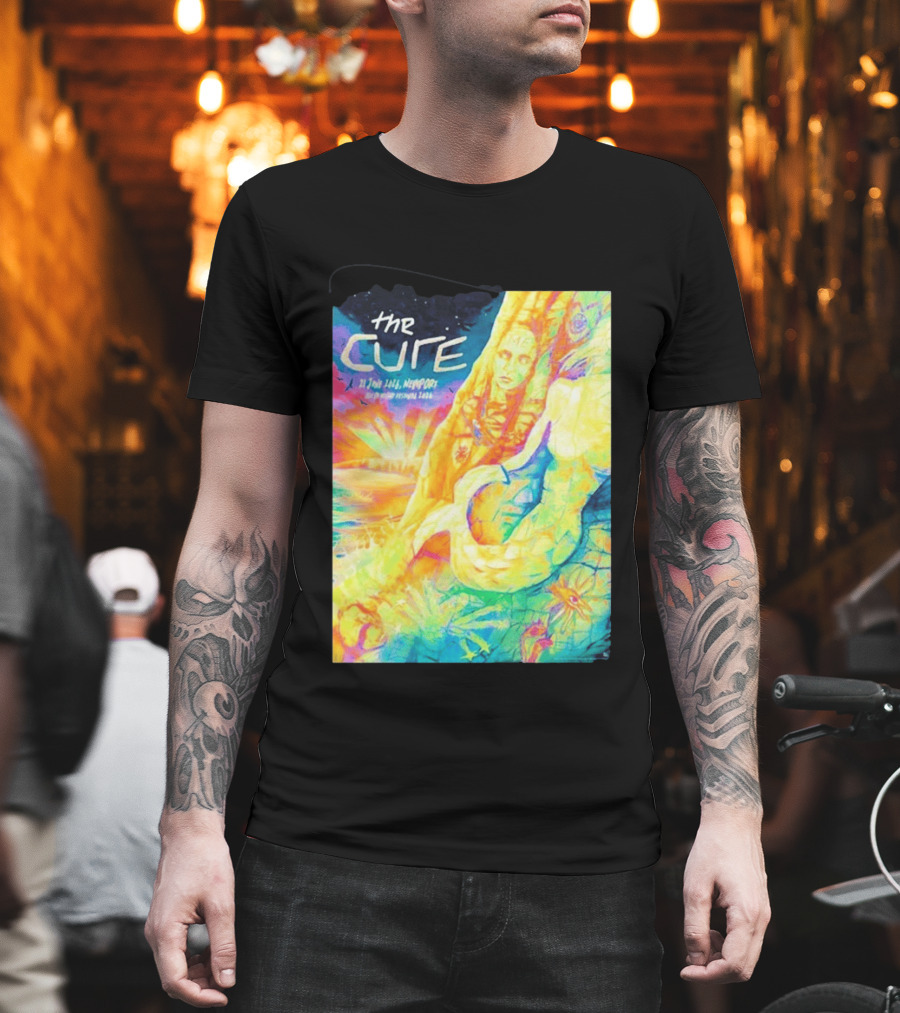 The Cure Isle Of Wight Festival Newport June 21 2026 Psychedelic T-Shirt