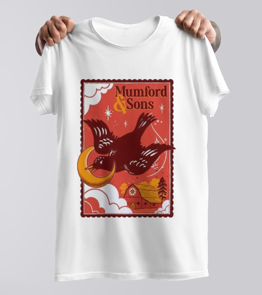 Mumford And Sons Concert June 20 2026 Hershey PA Barn And Bird T-Shirt