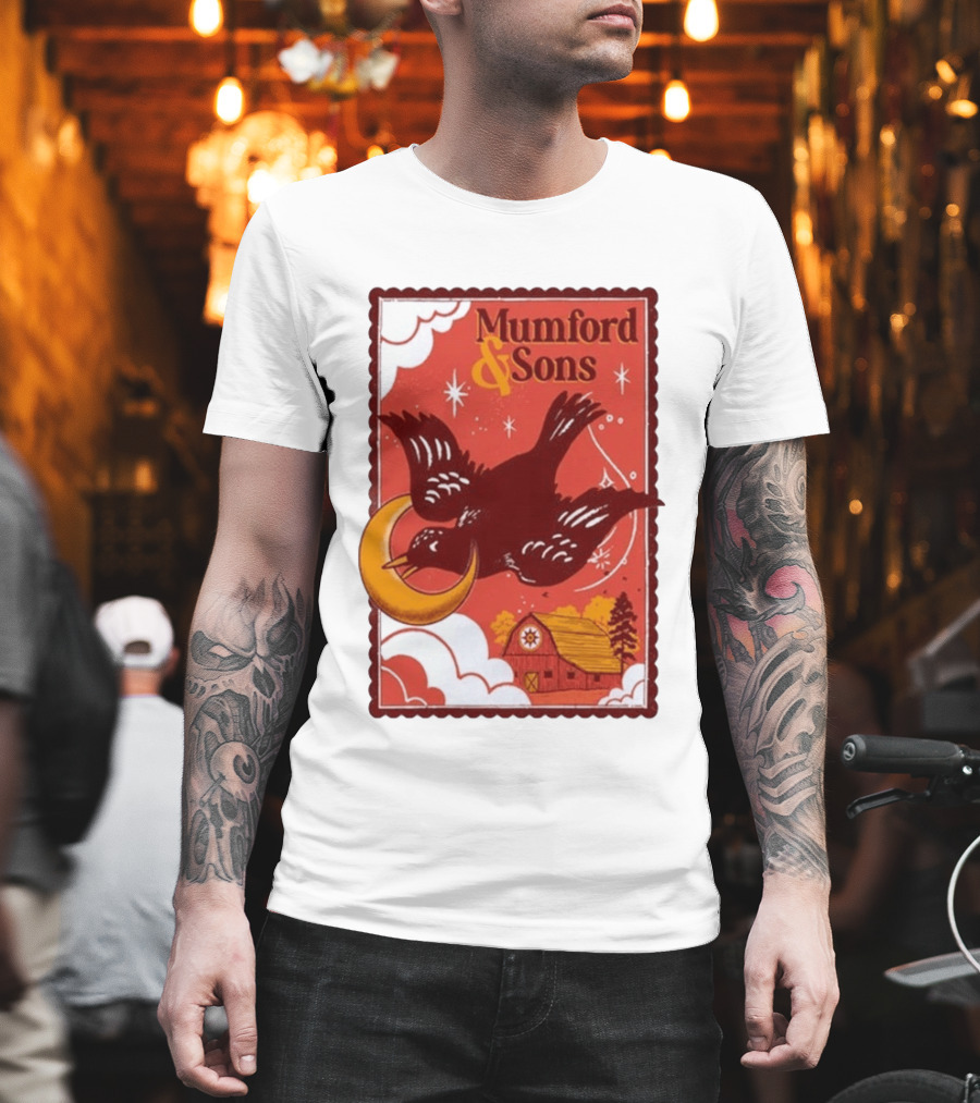 Mumford And Sons Concert June 20 2026 Hershey PA Barn And Bird T-Shirt