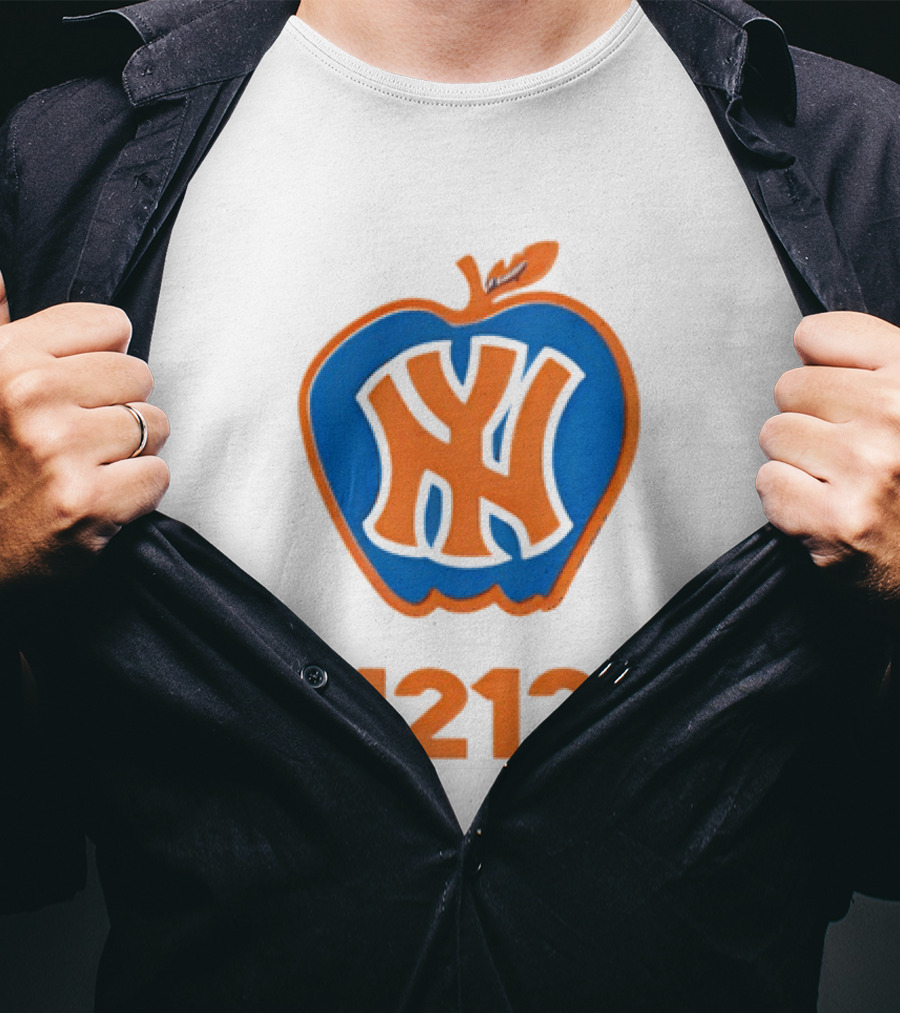 New York City Yankees Apple Baseball MLB 1212 T-Shirt