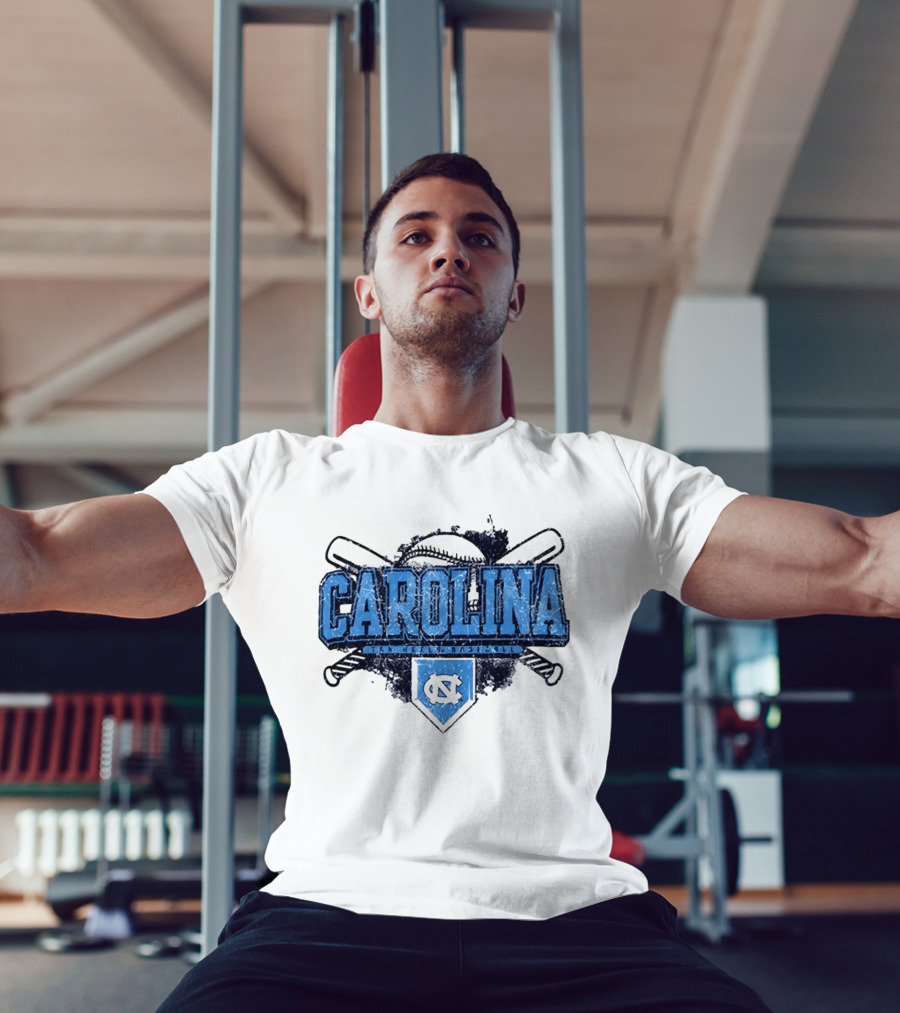 North Carolina Tar Heels Baseball UNC NCAA Carolina Tar Heels T-Shirt