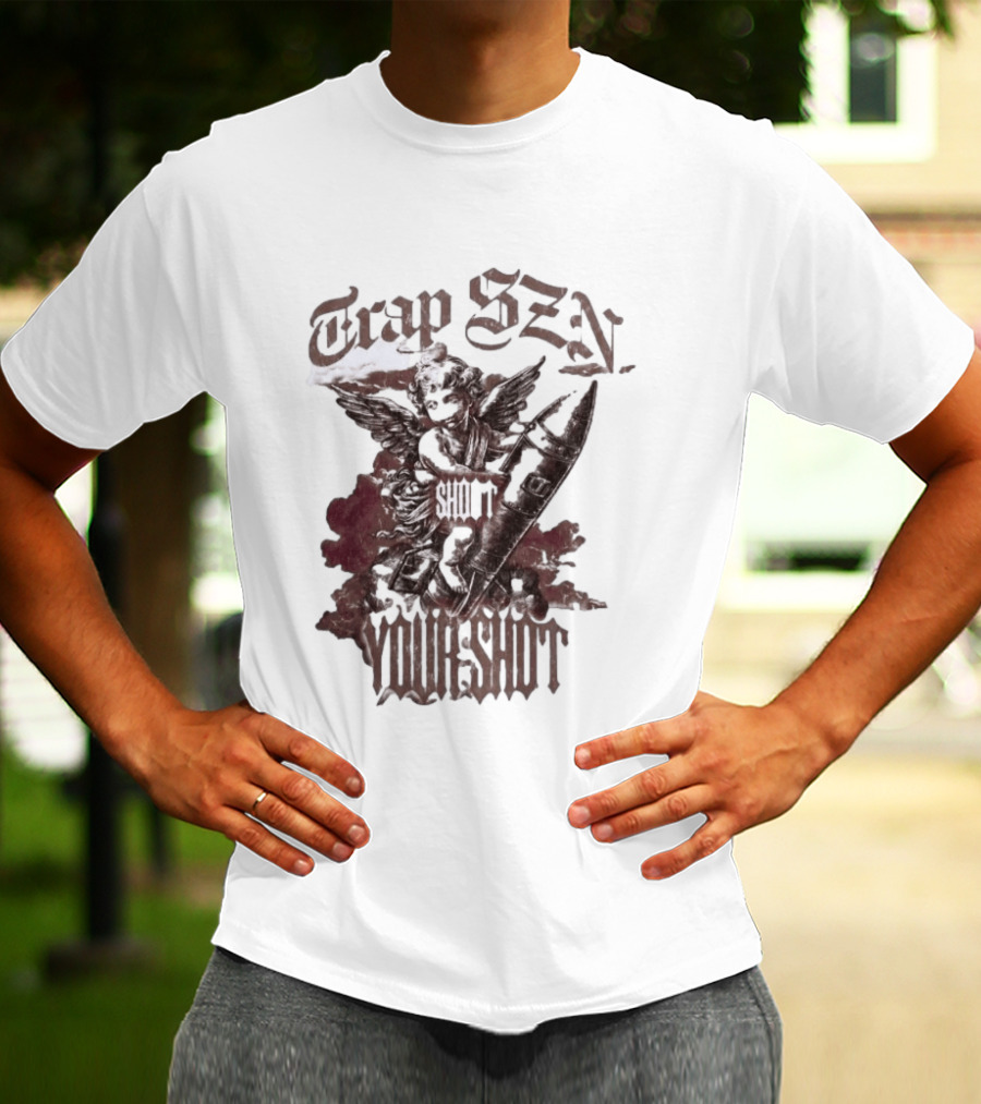 Trap Szn Cupid Shot Rocket Aesthetic T-Shirt