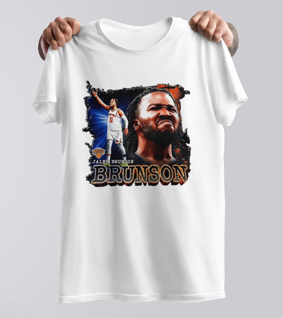 Jalen Brunson New York Knicks NBA Basketball Player Brunson Knicks T-Shirt