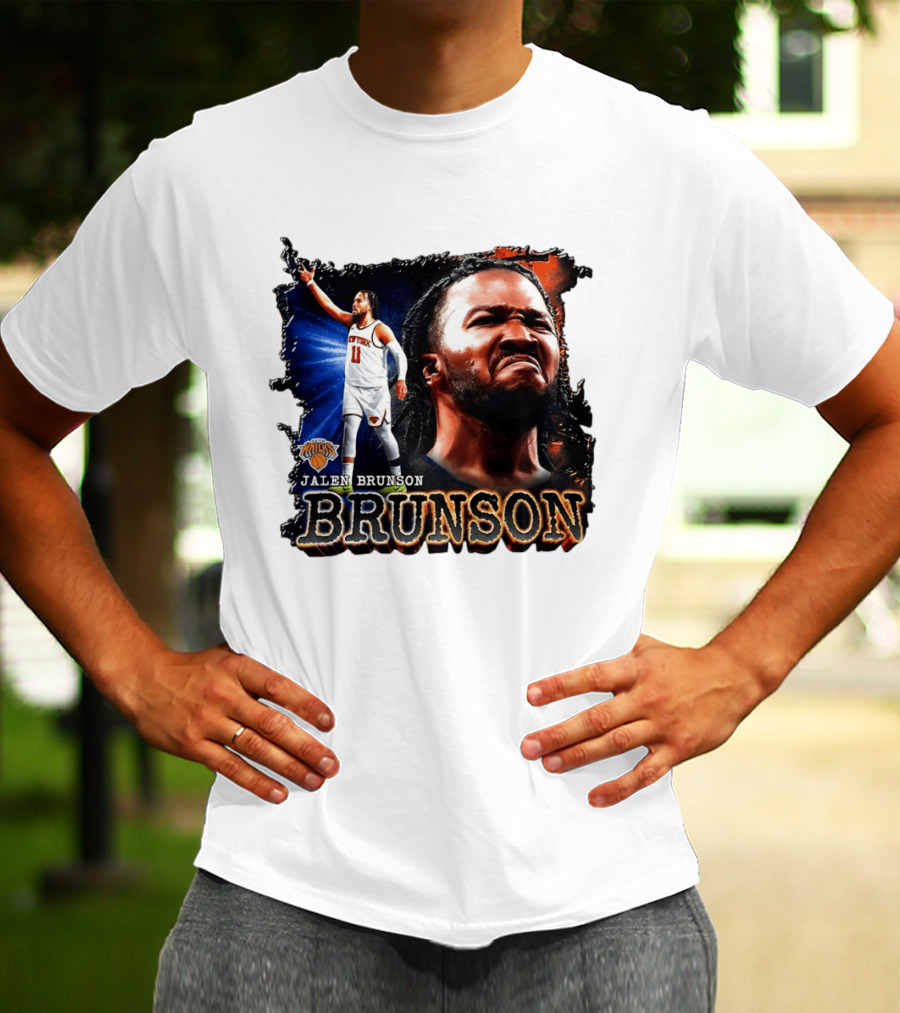 Jalen Brunson New York Knicks NBA Basketball Player Brunson Knicks T-Shirt