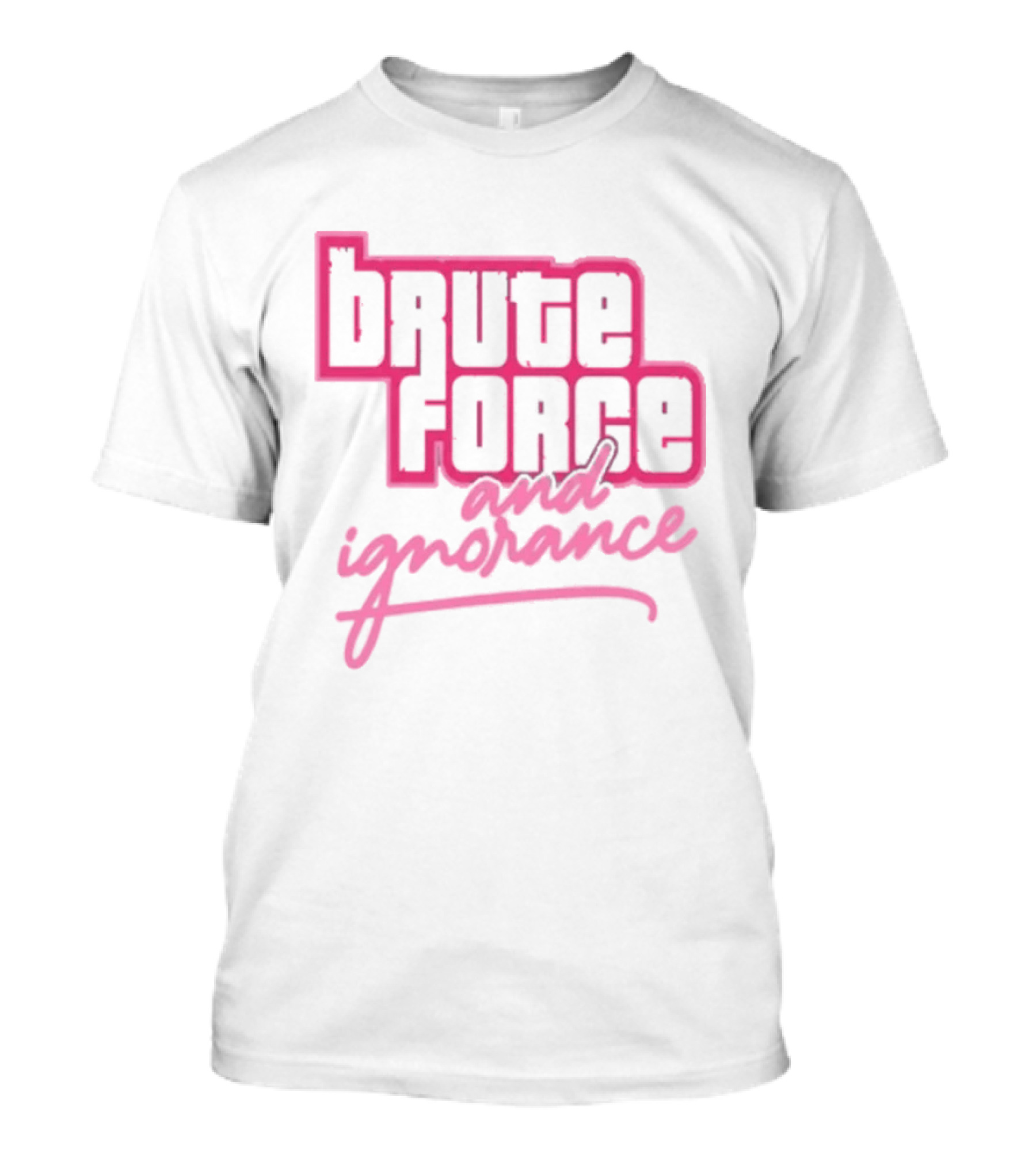 Brute Force And Ignorance The Fat Electrician T-Shirt