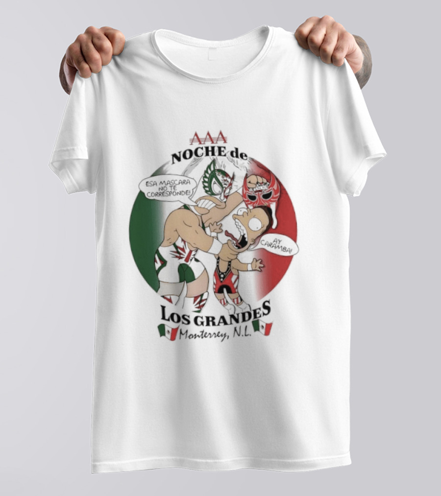 Grande Noche Vs Los Grandes Noreste Monterrey NL T-Shirt