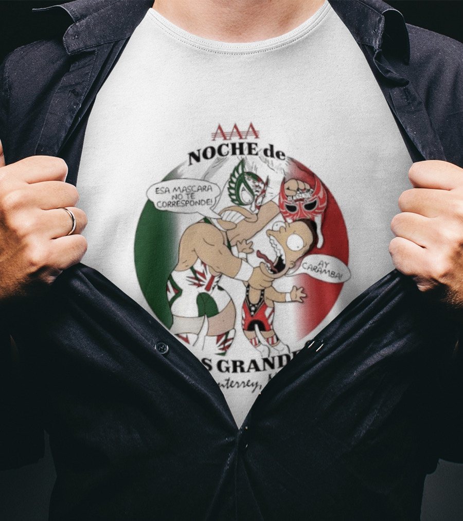 Grande Noche Vs Los Grandes Noreste Monterrey NL T-Shirt