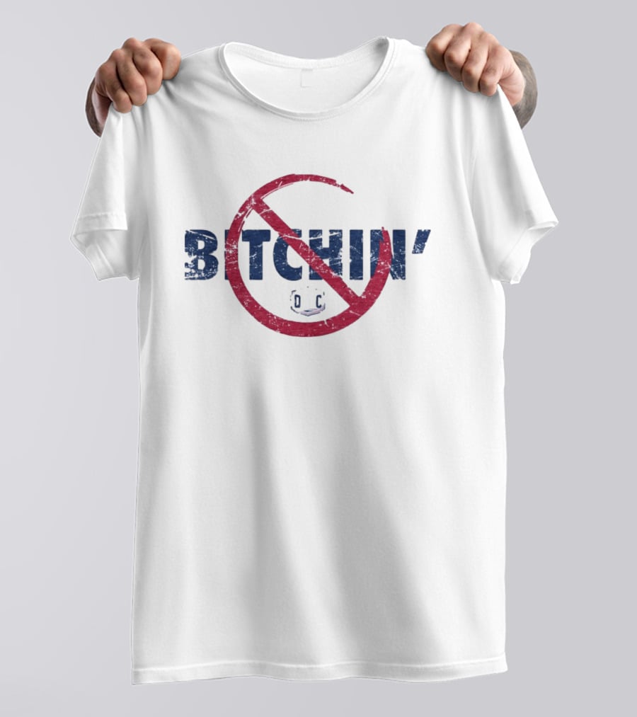 QBRC Bitchin No Bitchin Red Circle T-Shirt