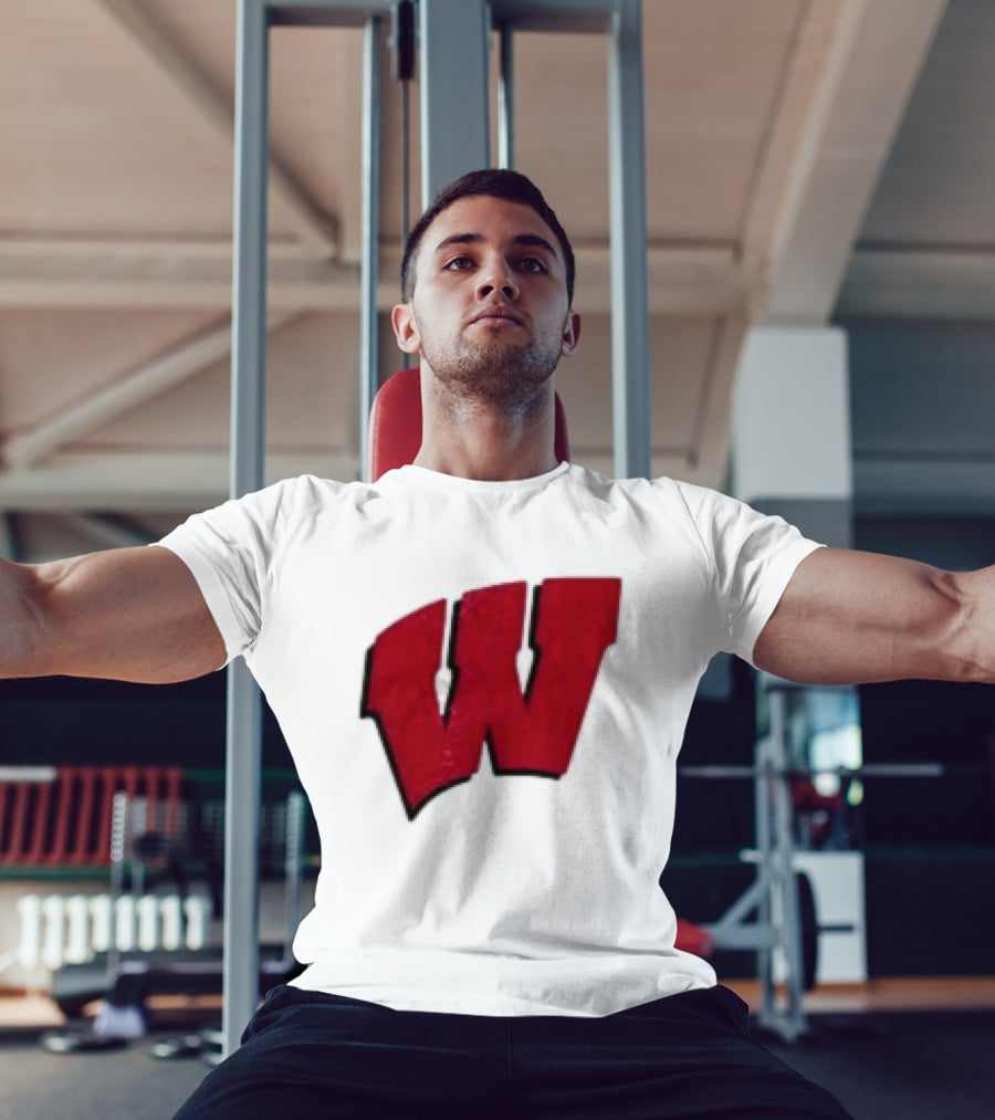Grateful Dead Bears Wisconsin Badgers Collaboration T-Shirt