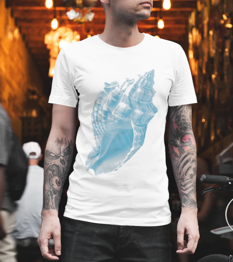 Sonder Haus Ocean Blue Conch T-Shirt