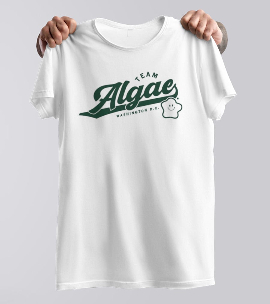 Team Algae Washington D.C. Smiley Face T-Shirt