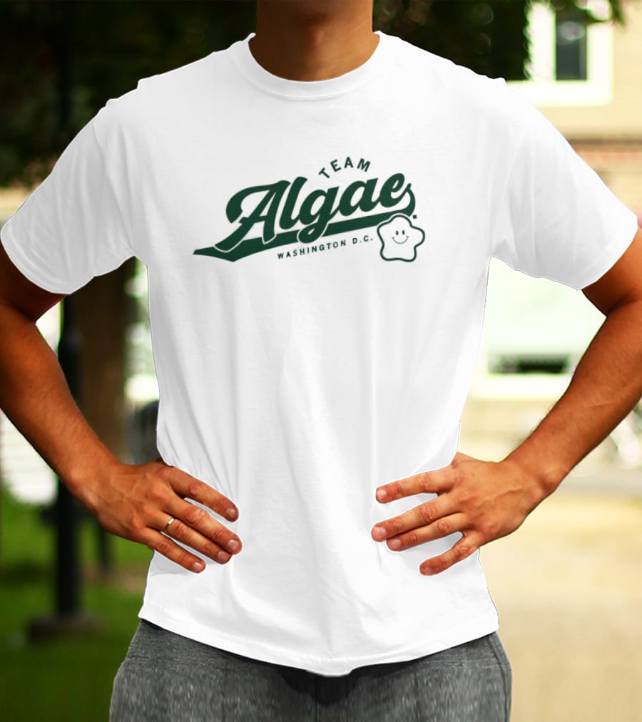 Team Algae Washington D.C. Smiley Face T-Shirt