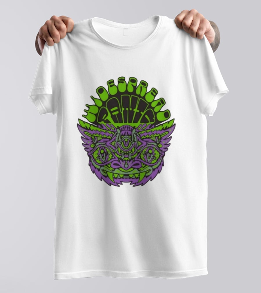 Widespread Panic Red Rocks Amphitheatre June 26 28 2026 Psychedelic Owl Totem T-Shirt