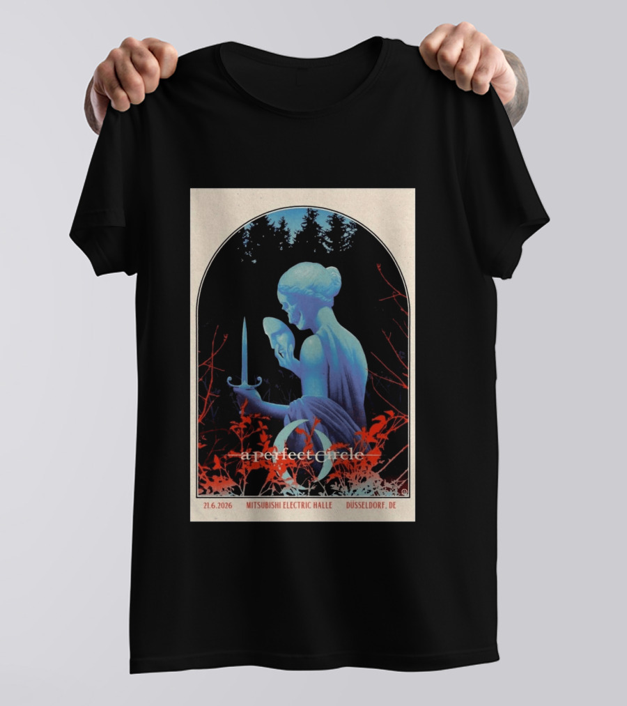 A Perfect Circle Düsseldorf Mitsubishi Electric Halle June 21 2026 Tour T-Shirt