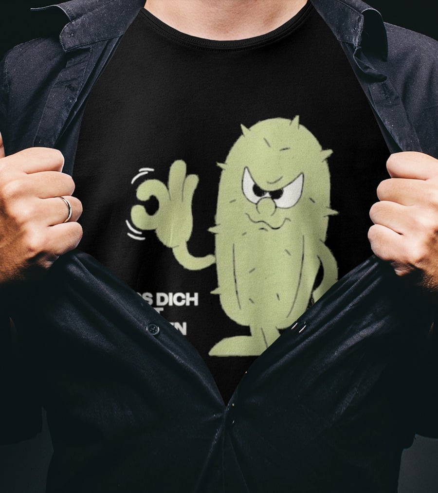 Lustiger Kaktus Lass Dich Nicht Zwicken T-Shirt