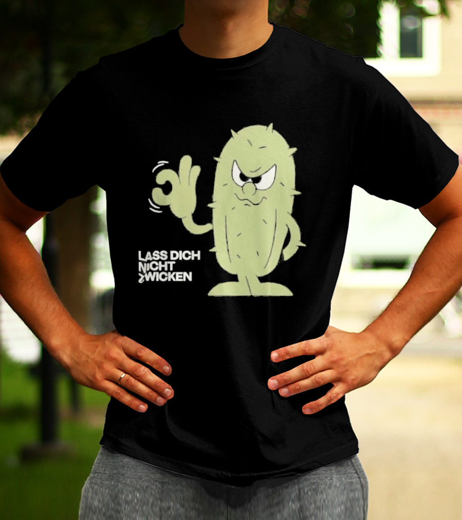 Lustiger Kaktus Lass Dich Nicht Zwicken T-Shirt