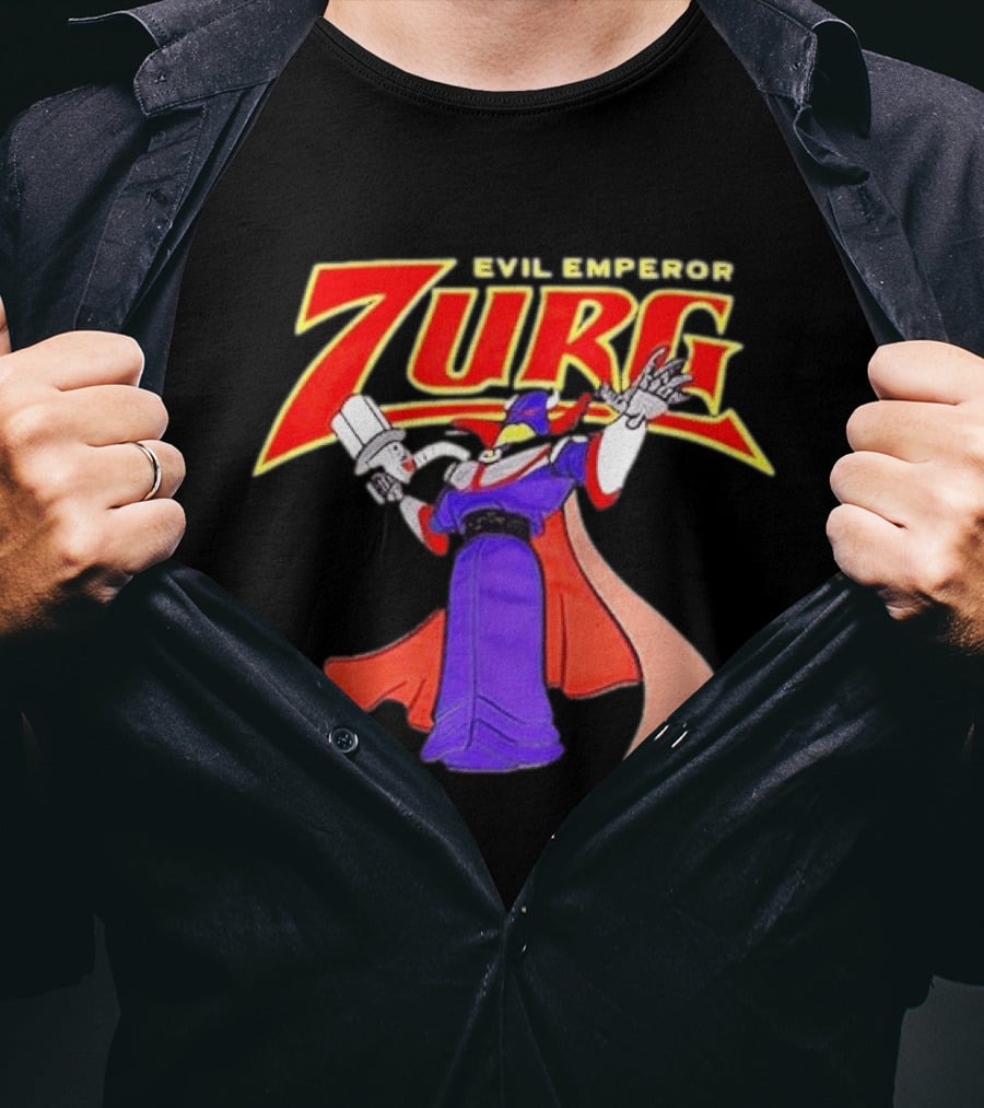 Disney Pixar Toy Story Evil Emperor Zurg Mesh Jersey Zurg Costume Villain Dress Up T-Shirt