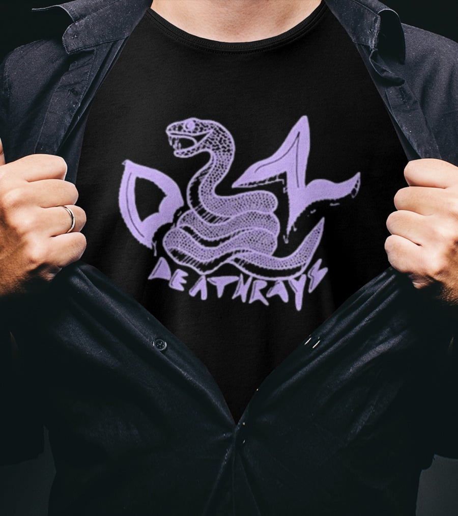 Dz Deathrays Snake Purple T-Shirt