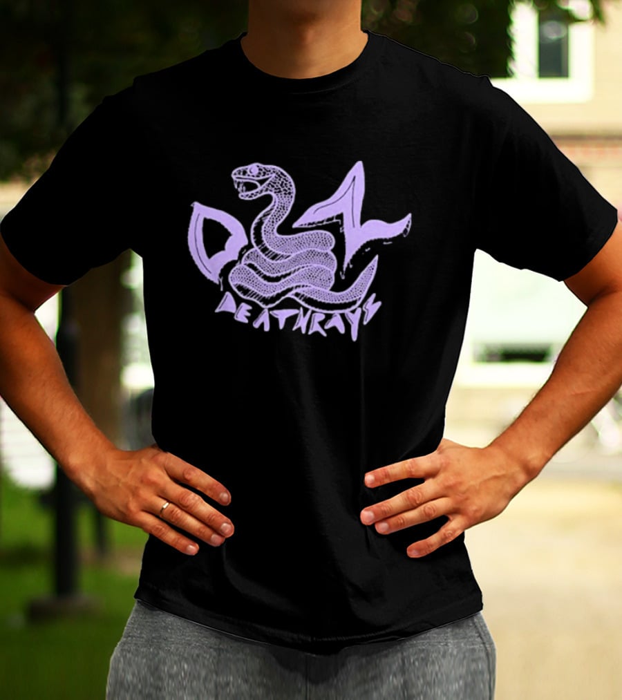 Dz Deathrays Snake Purple T-Shirt
