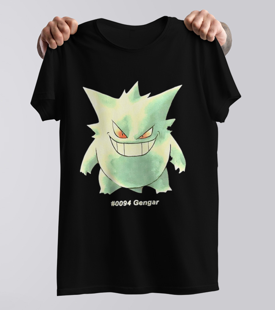 Gengar Pokemon 0094 Shadow Pokemon Ghost Type T-Shirt