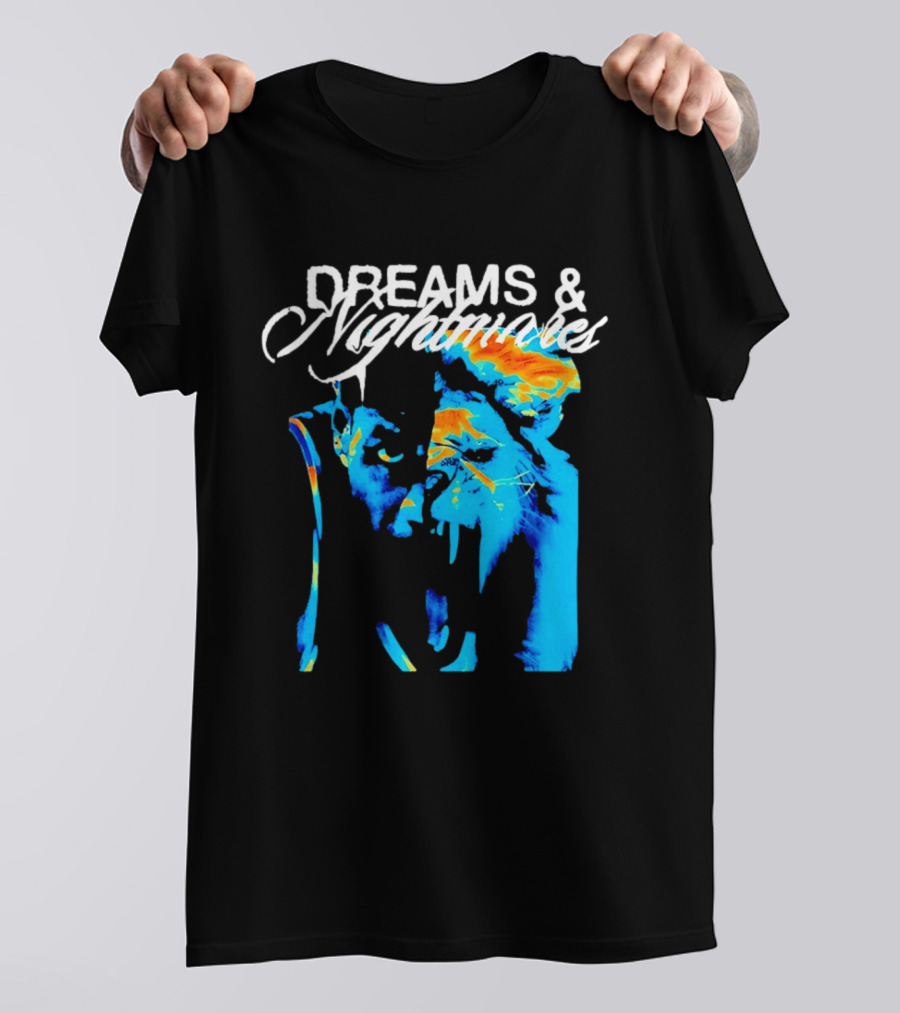 LeBron James Los Angeles Lakers Dreams Nightmares Watercolor Artistry T-Shirt
