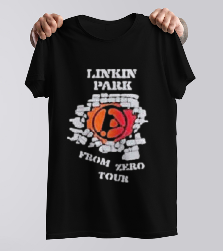 Linkin Park Deus Ex Machina Madrid Spain 2026 From Zero Metal Worker T-Shirt