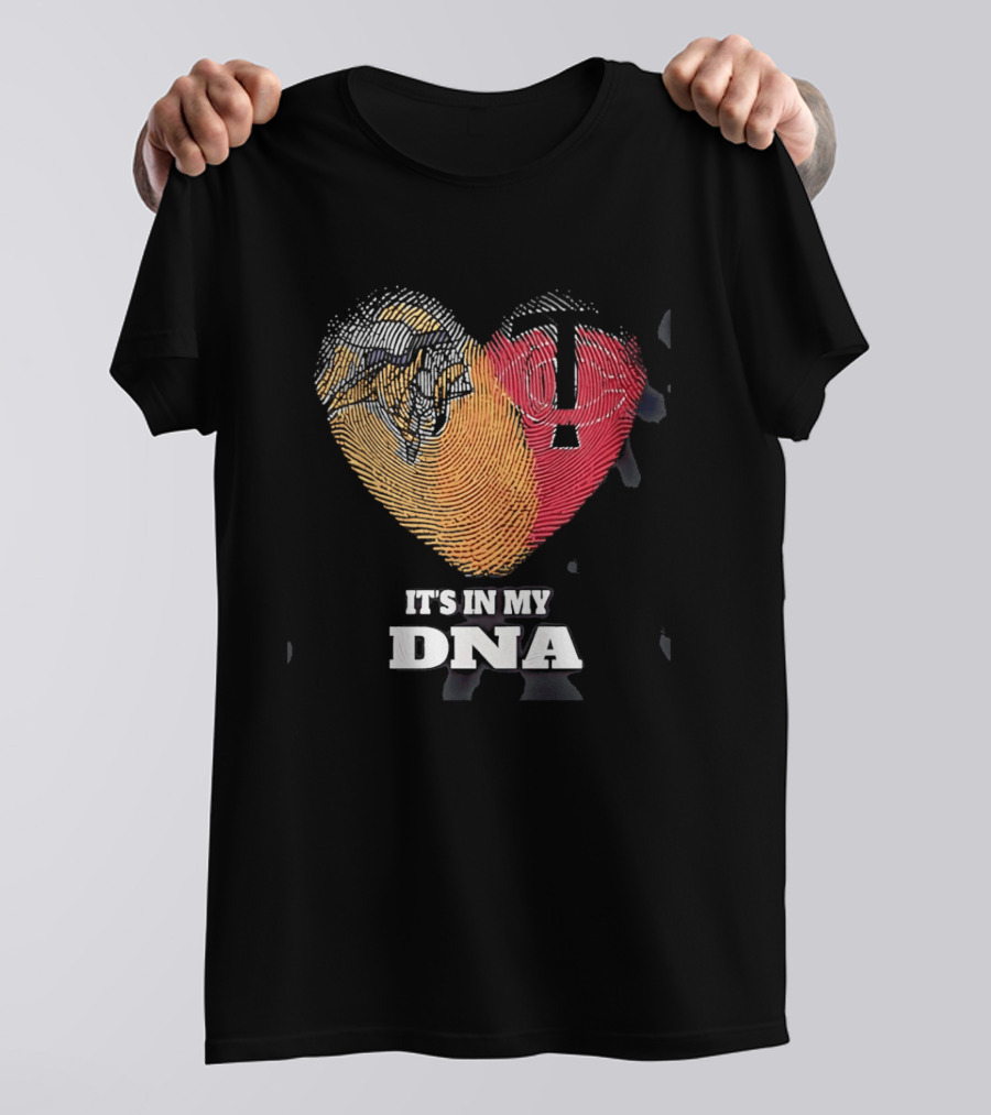 Minnesota Vikings Twins Heart It's In My DNA T-Shirt
