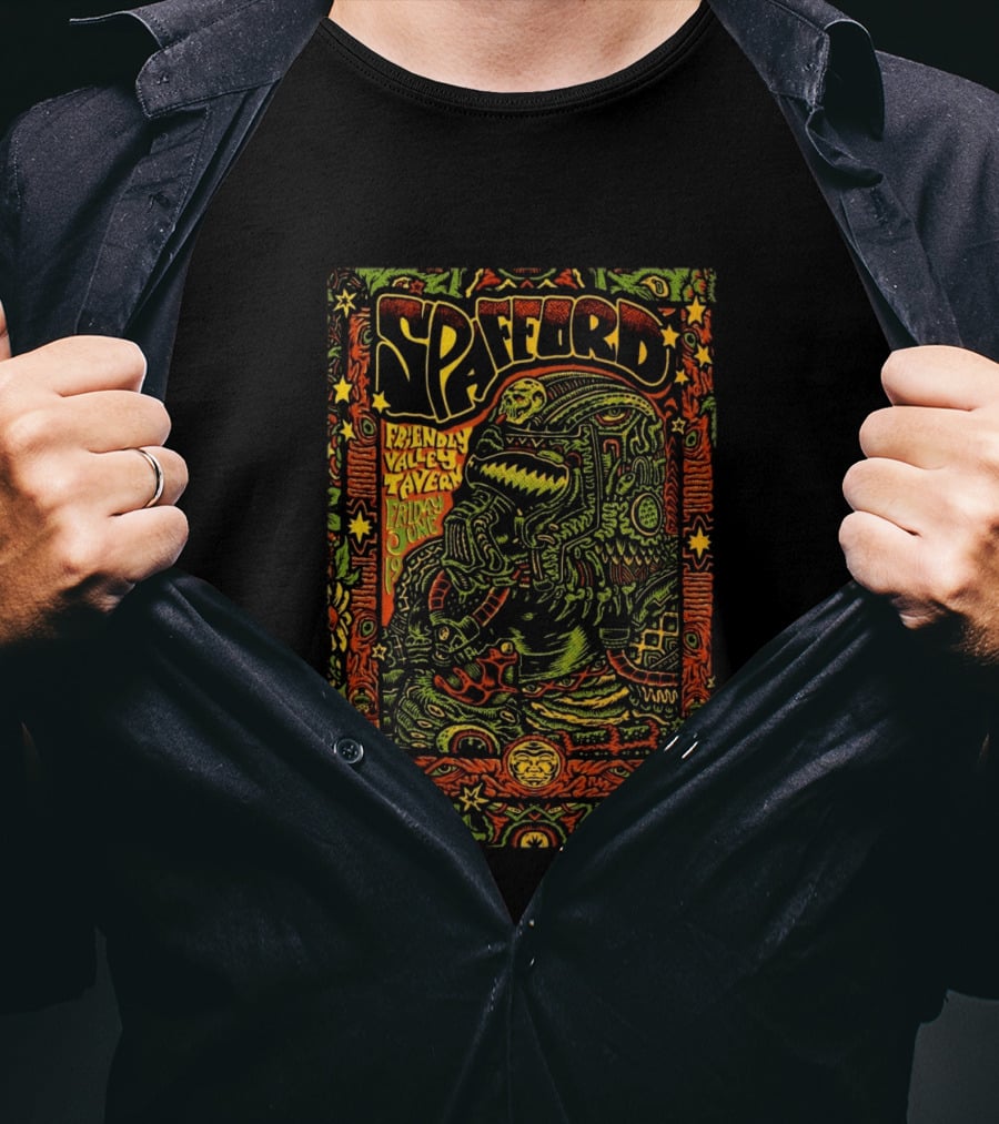 Spafford Friendly Valley Tavern Friday June Psychedelic T-Shirt