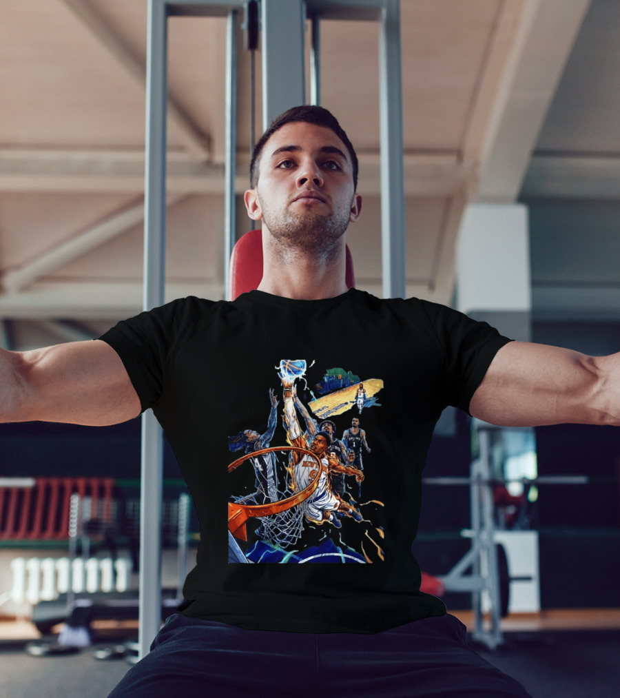 NBA Dunk NYC Knicks 2026 Showdown Championship Playoffs T-Shirt