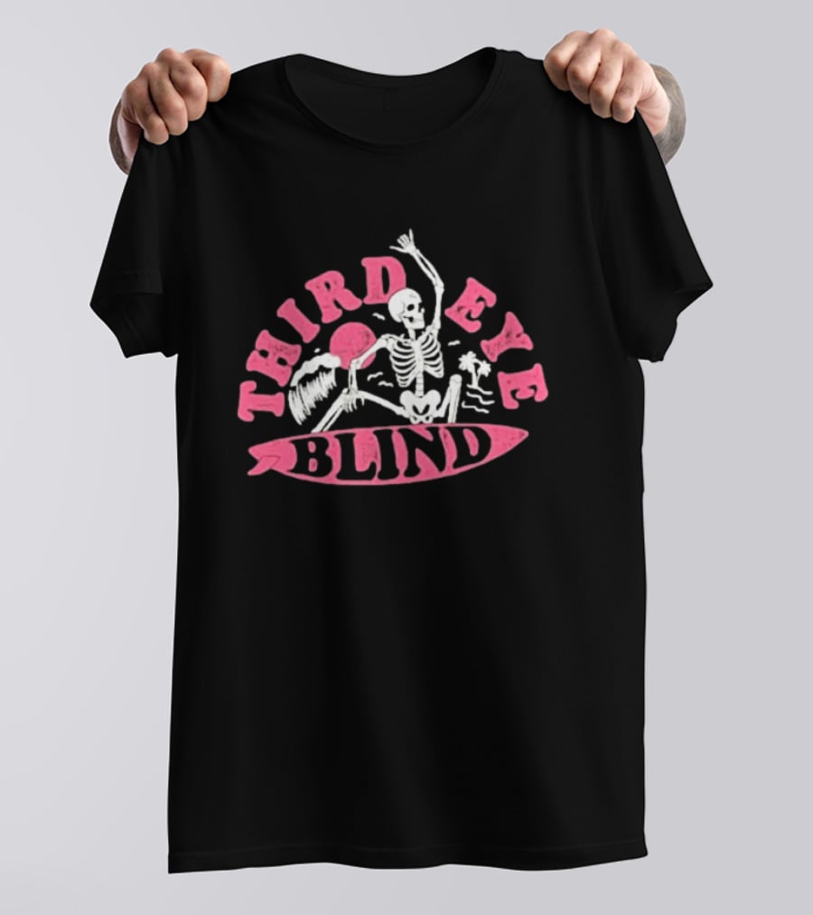 Third Eye Blind Skeleton Surfer T-Shirt