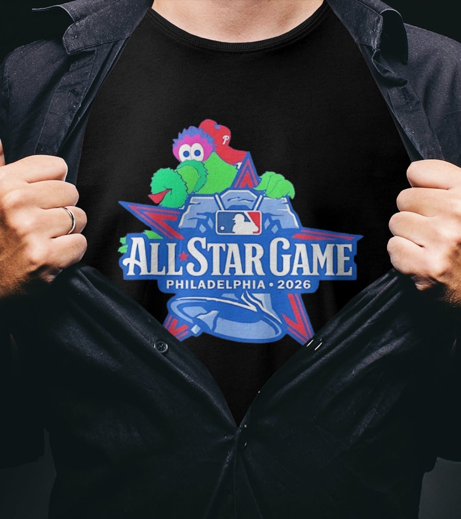 Phillie Phanatic All Star Game Philadelphia 2026 MLB T-Shirt