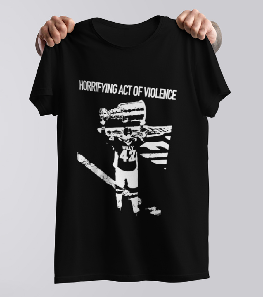 Tom Wilson Horrifying Act Of Violence Washington Capitals Championship Celebration T-Shirt