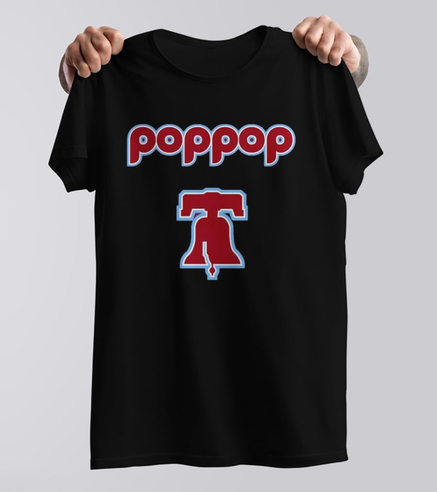 Philadelphia Phillies Poppop Liberty Bell MLB 2026 T-Shirt