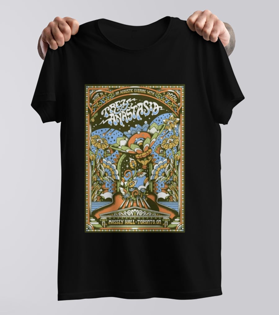 June 19 2026 Trey Anastasio Acoustic Evening Massey Hall Toronto ON T-Shirt
