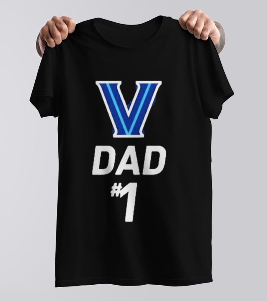 Villanova Number One Dad Father's Day 2026 T-Shirt