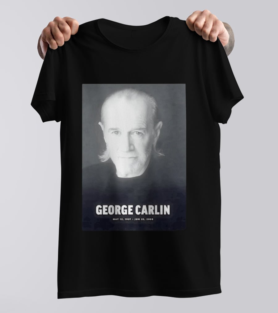 George Carlin May 12 1937 Jun 22 2008 T-Shirt