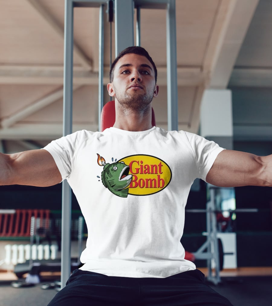 Giant Bomb Fish With Explosive Head T-Shirt