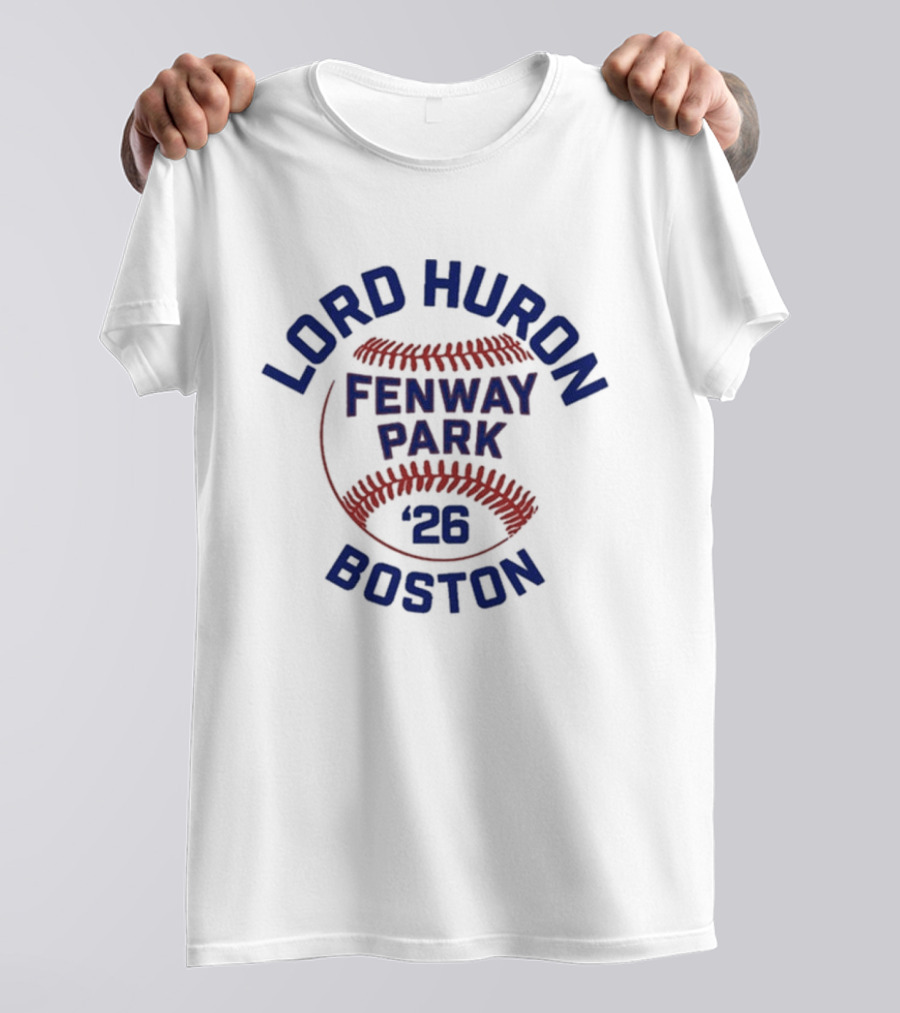 Lord Huron Boston Fenway Park 2026 Baseball T-Shirt