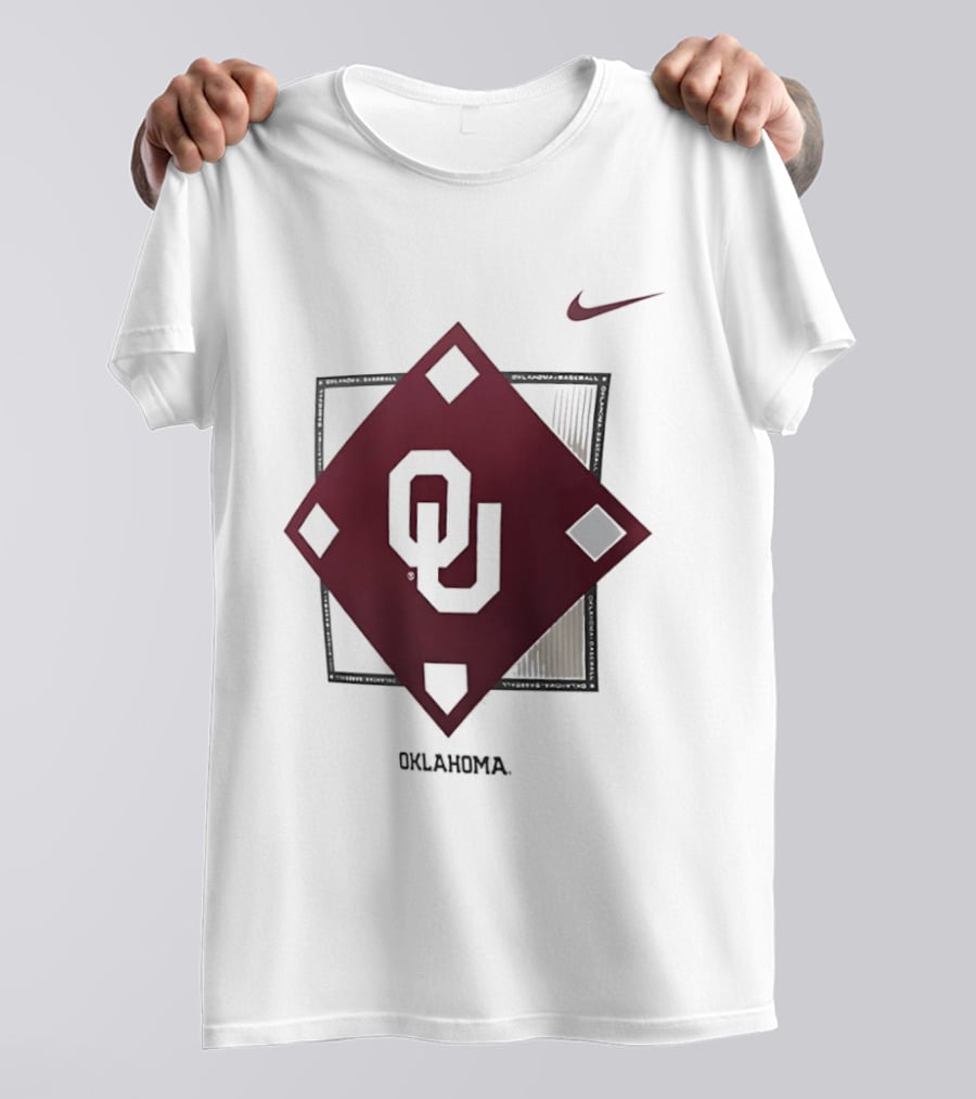 Nike Oklahoma Sooners OU Baseball Diamond T-Shirt