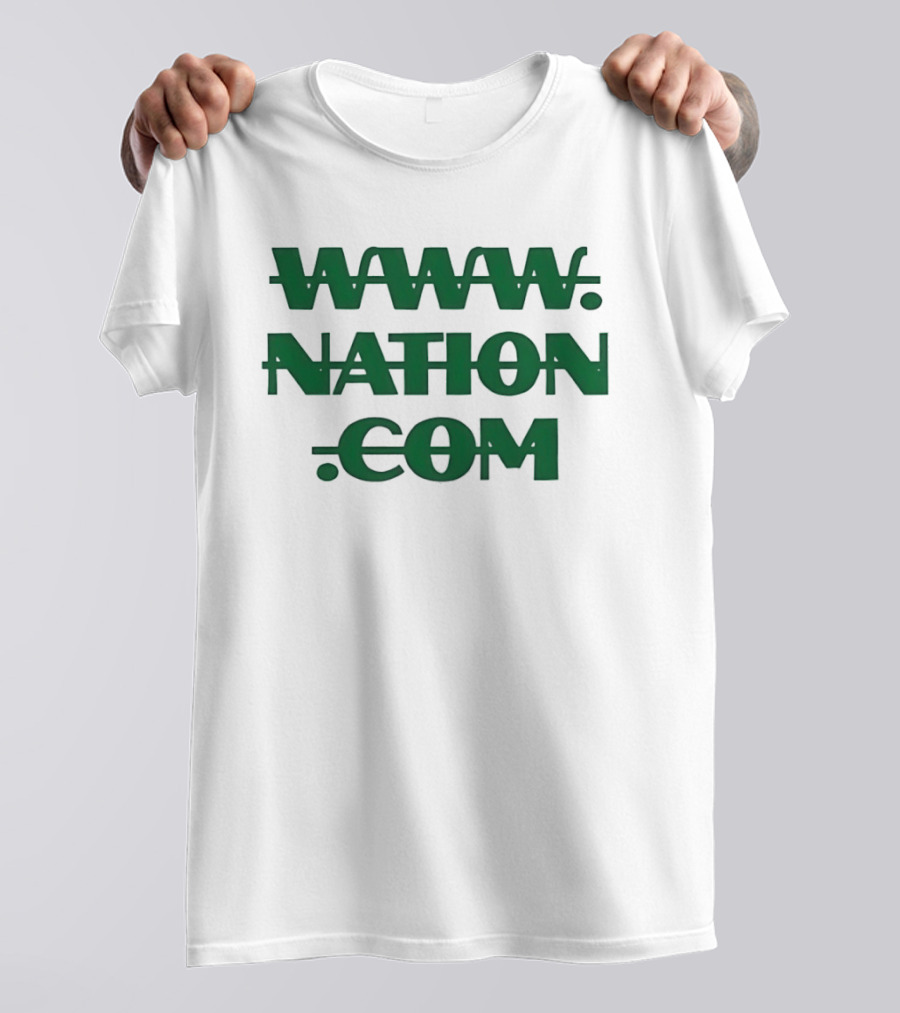 WWW Nation Com Internet Iconic Web T-Shirt
