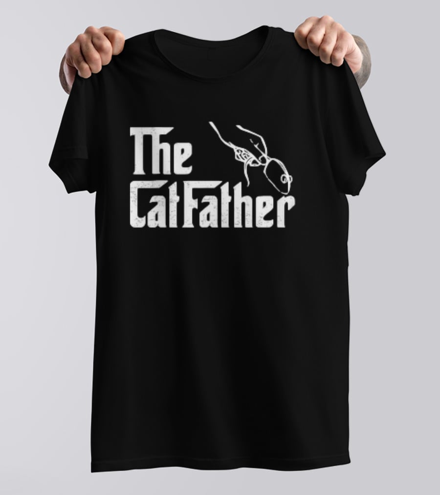 2026 The Catfather Feline Mafia Humor T-Shirt