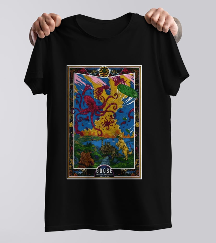 Goose Charleston SC Firefly Distillery June 23 24 2026 T-Shirt