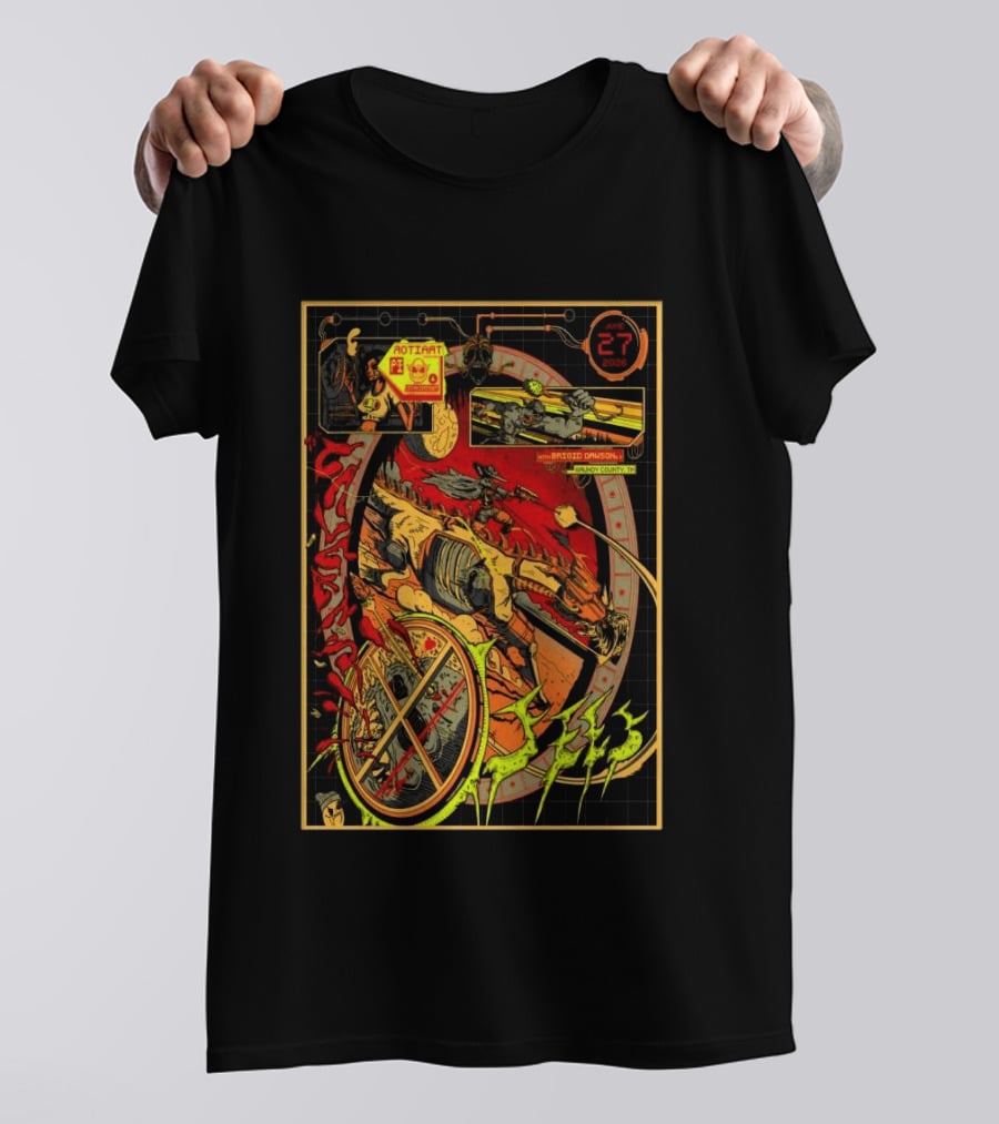 Osees Brigid Dawson Pelham TN June 27 2026 Grady County Concert T-Shirt