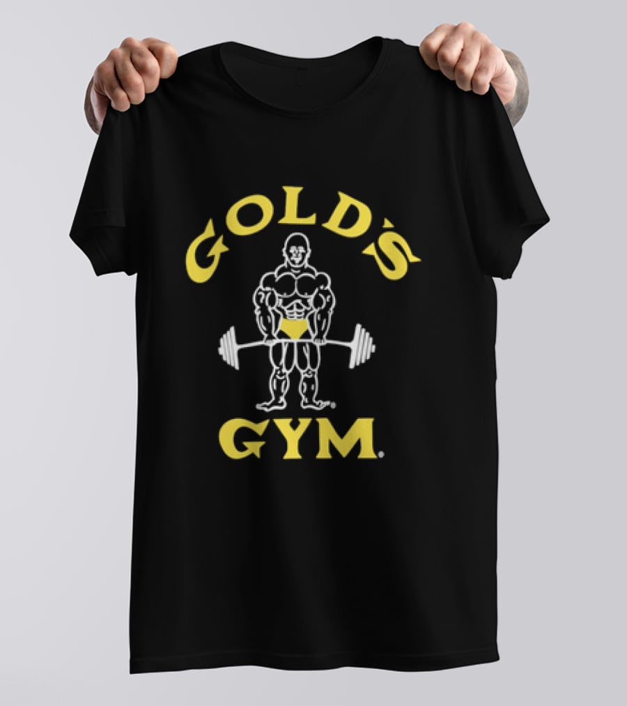 Gold's Gym Weightlifting Classic Icon Fitness T-Shirt