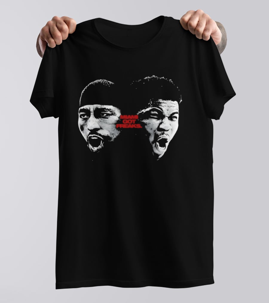 Method Man Redman Miami Got Freaks Faces T-Shirt